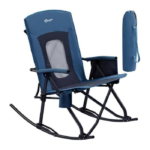 Angel Sar Oversized Folding Rocker – High Mesh Back Camping Chair